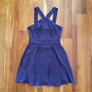 Lulu's Forevermore Dusty Purple Skater Dress - Size  Med -Prom/Jr Prom!